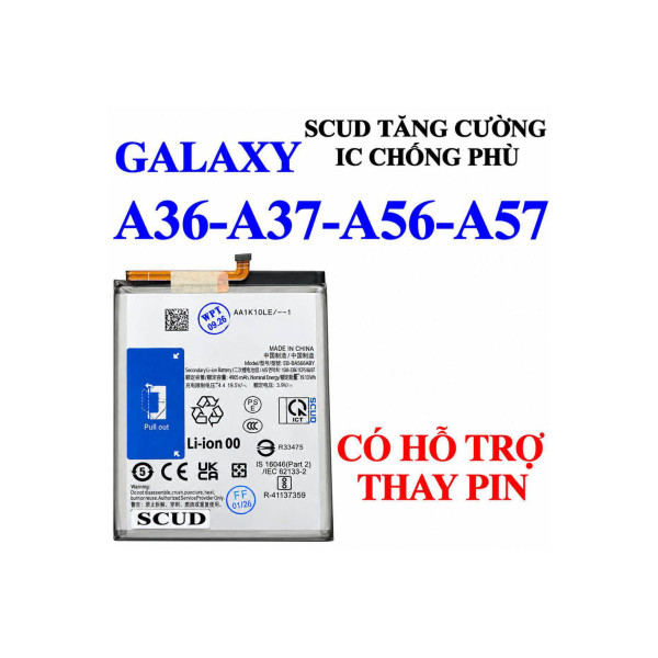 Pin Webphukien/SCUD cho Samsung Galaxy S24 FE EB-BS721ABY 4700mAh